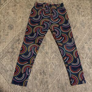 Hanna Andersson Rainbow Leggings pants  size 5